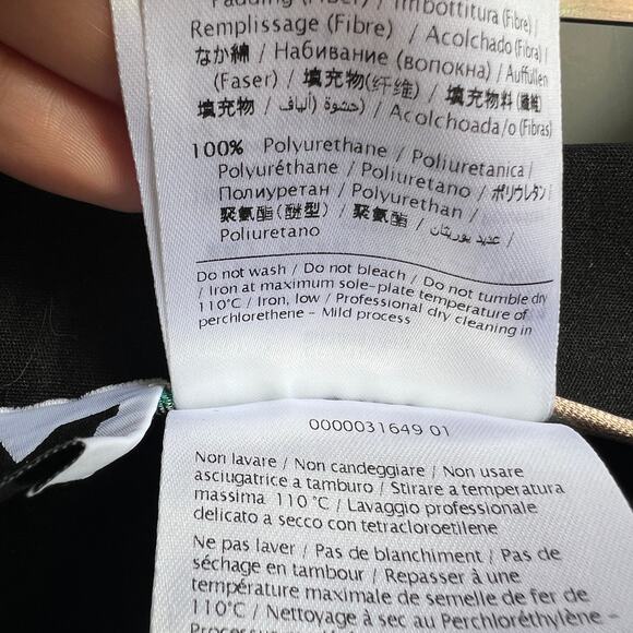 Missoni Black Neoprene Lace Panel Mini Skirt Size IT 40 - Picture 7 of 7